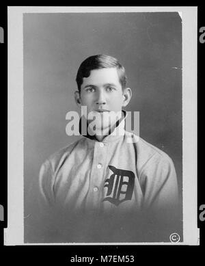 Ralph arbeitet, Detroit Baseball Club Player, mit Kopf und Schultern im Porträt, in Uniform, Vorderseite LCCN 2005684120 Stockfoto