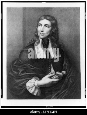 Salvator Rosa, Brustbild, nach links LCCN 92508419 Stockfoto