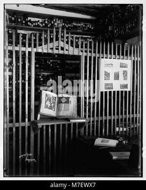 Sinai. Innenraum der berühmten Bibliothek (Kloster St. Katharina) LOC 07260 matpc. Stockfoto