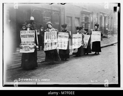 Suffragetten, London LCCN 2014680110 Stockfoto