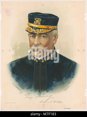 Admiral George Dewey U. SN! - W. Schmedtsen aus einem Foto Mai 1899 genommen. LCCN 2012648882 Stockfoto