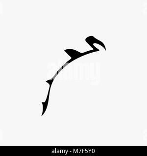 Vektor Hammerhai logo Stock Vektor