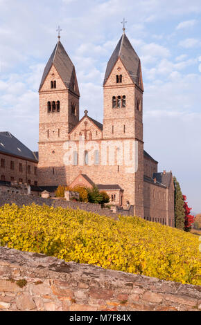 Benediktinerinnenabtei St. Hildegard, Rheingau, Hessen, Deutschland, Europa Stockfoto