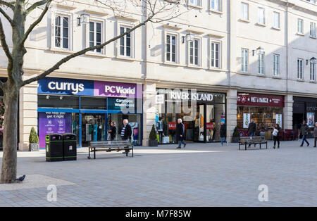 SouthGate Shopping Complex, Badewanne, Somerset, England Stockfoto