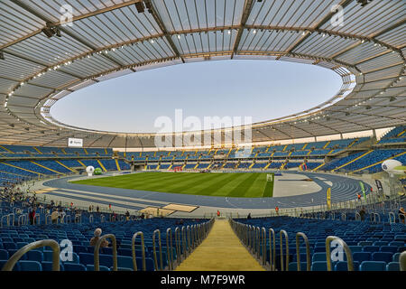 Schlesischen Stadion (Slaski Stadion) in Chorzów, Polen Stockfoto