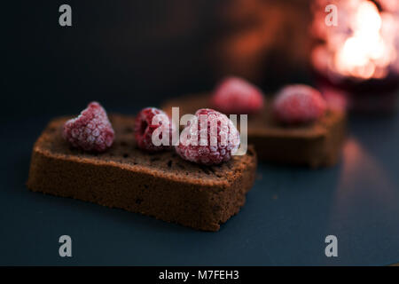 Essen Fotografie - Kuchen Stockfoto