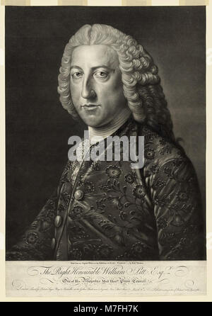 Das Recht auf William Pitt, Esqr. LCCN 2004670296 Stockfoto