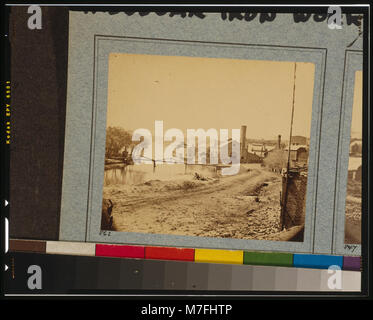 Die Tredegar Iron Works in Richmond, Virginia, war eines der größten Eisenwerke im Süden während des Bürgerkriegs. Der Ort ist bekannt für seine Rolle bei der Herstellung von Munition für die konföderierte Armee. Stockfoto