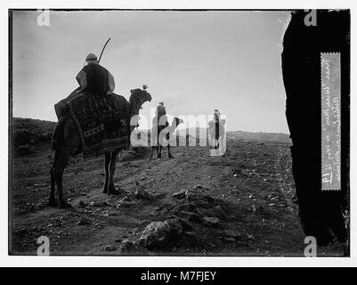 Drei "Weisen" auf dem Weg nach Bethlehem im Abstand LOC 06283 matpc. Stockfoto