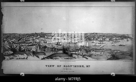 Anzeigen von Baltimore, Md. vom Federal Hill LCCN 2003681038 Stockfoto