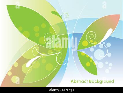 Abstrakte hellen Hintergrund, Vector Illustration Stock Vektor