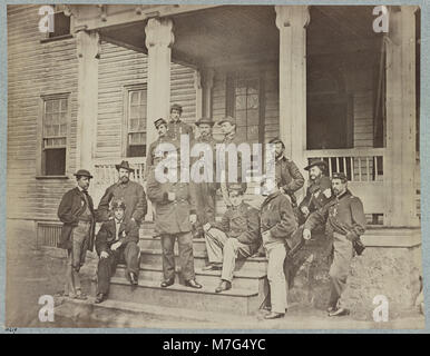 Maj. General John Sedgwick und Personal LCCN 2013647733 Stockfoto