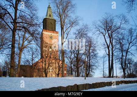 Die Kathedrale von Turku, Finnland Stockfoto