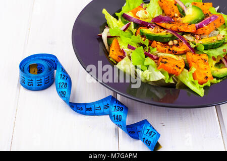 Essen gesunde Ernährung Lifestyle. Mahlzeit und fitness Menü Rezept Konzept. Richtige Ernährung, Speisen aus Gemüse Stockfoto
