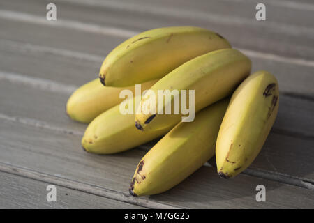 Banane Obst Makro Stockfoto