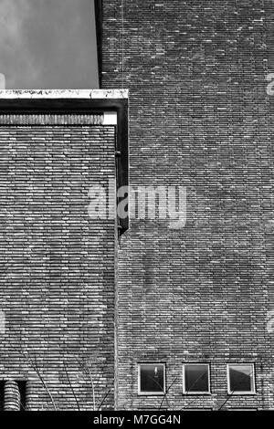 Die pathologisch-anatomisch Laboratorium der ehemaligen Wilhelmina Gasthuis (Krankenhaus) das Gebäude im Stil der Amsterdamer Schule gebaut wird. Stockfoto