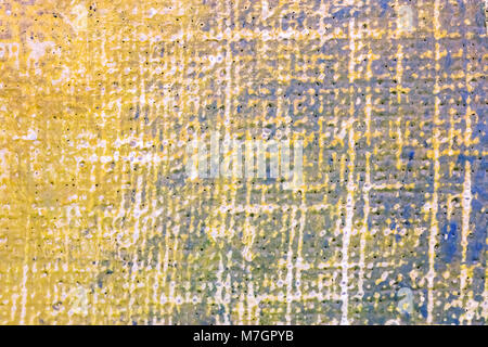 Kunst abstrakte Malerei closeup. grunge Leinwand Hintergrund. Stockfoto