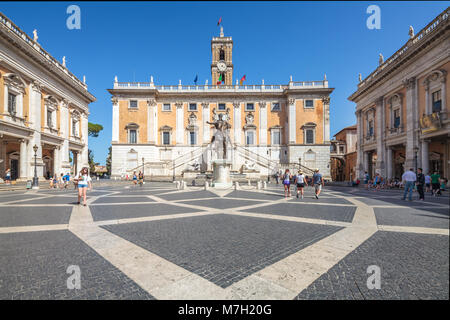 Kapitol, Campidoglio, Rom, Italien Stockfoto