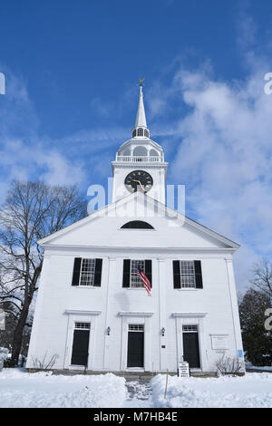 Gemeindekirche in Amherst, New Hampshire, USA Stockfoto