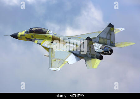 MiG-29K Düsenjäger der Russischen Marine, Schukowski, Russland. Stockfoto