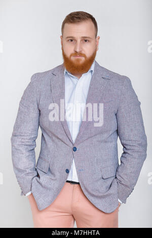Bart Mann in Anzug Stockfoto