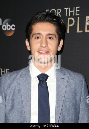 West Hollywood, CA. 10 Mär, 2018. Wesam Keesh bei der Premiere von ABC's für die Leute an der London West Hollywood, West Hollywood, Kalifornien am 10. März 2018. Credit: Faye Sadou/Medien Punch/Alamy leben Nachrichten Stockfoto