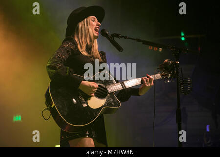 San Francisco, USA. 07 Mär, 2018. ZZ Bezirk führt am 7. März 2018 im Regency Ballroom in San Francisco, Kalifornien. Credit: Foto Access/Alamy leben Nachrichten Stockfoto