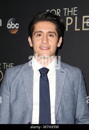 West Hollywood, CA. 10 Mär, 2018. Wesam Keesh, bei der Premiere von ABC's für die Leute an der London West Hollywood, West Hollywood, Kalifornien am 10. März 2018. Credit: Faye Sadou/Medien Punch/Alamy leben Nachrichten Stockfoto