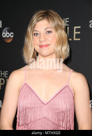 West Hollywood, CA, USA. März 2018. 10. März 2018: West Hollywood, Susannah Flood. Premiere von ABC's „for the People“ im Londoner West Hollywood. Foto: Faye Sadou/Admedia Stockfoto