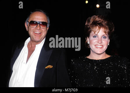 Lorna Luft und Sid Luft am 1. September 1985 in New York City. Quelle: Walter McBride/MediaPunch Stockfoto