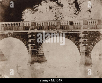 Talbot, William Henry Fox - "Die alte Brücke" (Zeno Fotografie) Stockfoto