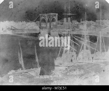 Talbot, William Henry Fox - "Hängebrücke" (Zeno Fotografie) Stockfoto