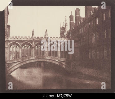 Talbot, William Henry Fox - Cambridge, "seufzer-brücke" (Zeno Fotografie) Stockfoto