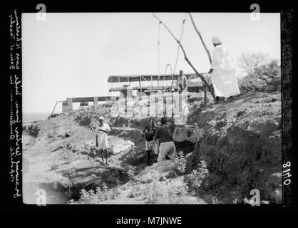 Sudan. Khartum. Dain el-Tashy. Zeichnung vom Wasser des Nil für Bewässerung LOC 17347 matpc. Stockfoto