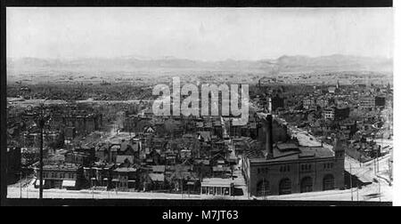 Panorama von Denver, Colo - linke Abschnitt LCCN 2002709376 Stockfoto