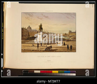 Vue Prise du Pont Neuf à Paris - daguérreotype, Lerebours; Martens, sc. LCCN 2002708910 Stockfoto