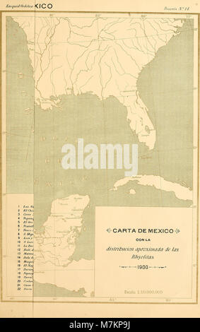 Boletín del Instituto Geológico de México (1900) (20201047988) Stockfoto