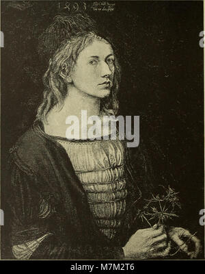 Albrecht Dürers Aufenthalt in Basel 1492-1494 (1892) (14779696175) Stockfoto