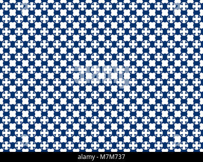 Beliebige farbige geometrische Figuren auf eine nahtlose Muster Stockfoto