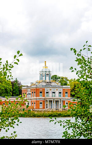 Potsdam (Deutschland), Marmorpalais am Heiligen sehen, Marmorpalais, neuer Garten Stockfoto