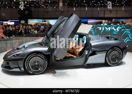 Tapay Konzept zwei Hypercar - Autosalon Genf 2018 Stockfoto