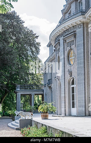 Berlin (Deutschland): Wannsee Villa, Ort der Wannsee-konferenz 20 Januar 1942: Haus der Wannsee-Konferenz Stockfoto