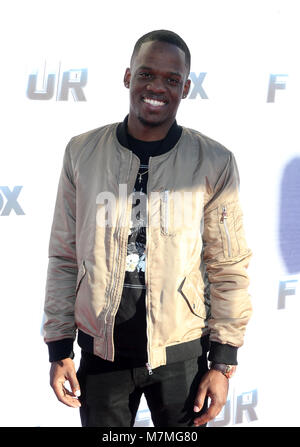 FOX'S "Die Vier: Kampf für Stardom' Saison Finale anzeigen Party mit: Derrell Jervey Wo: West Hollywood, California, United States Wenn: 09 Feb 2018 Credit: FayesVision/WENN.com Stockfoto