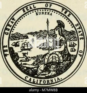 Der Anhang zu den Journals of the Senate and Assembly of California von 1929 enthält offizielle gesetzliche Berichte, Dokumente und statistische Daten der Regierung während dieser Sitzung. Stockfoto