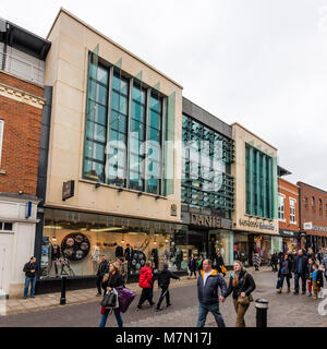 Daniel dapartment Store in Windsor, UK, feiert 100 Jahre. März 2018 Stockfoto