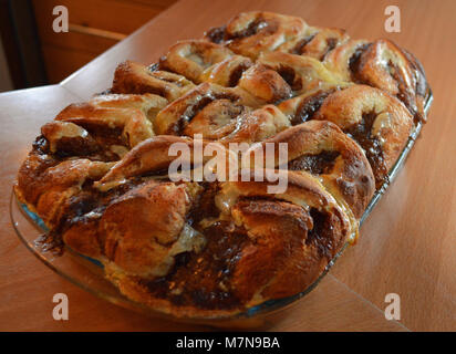 Hausgemachte Zimtkuchen Stockfoto