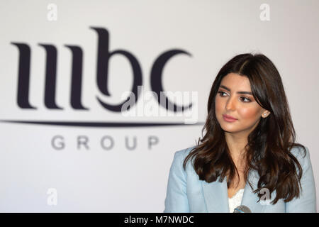 Dubai, Vereinigte Arabische Emirate, 12. März 2018, Mariam sagte, Schauspielerin, TV STAR, Moderator, MBC, Interview bei Dubai Lynx - Internationales Festival der Kreativität, © ifnm/Alamy leben Nachrichten Stockfoto