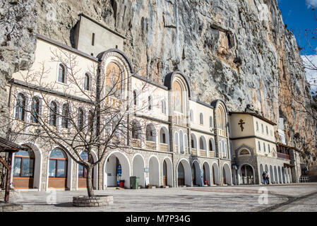 Kloster Ostrog, Montenegro Stockfoto