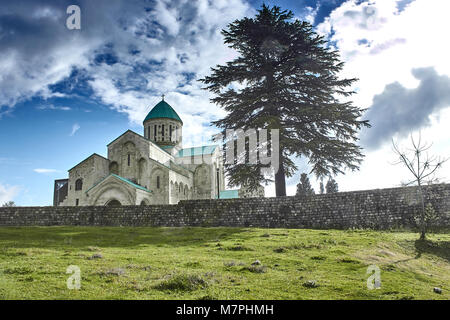 Kirche, gelegen Racha Region Georgiens, unteren Swanetien Berge Stockfoto