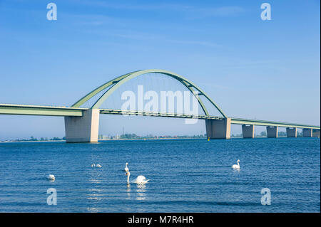 Fehmarnsund Brücke, Ostsee, Schleswig Holstein, Deutschland, Europa Stockfoto